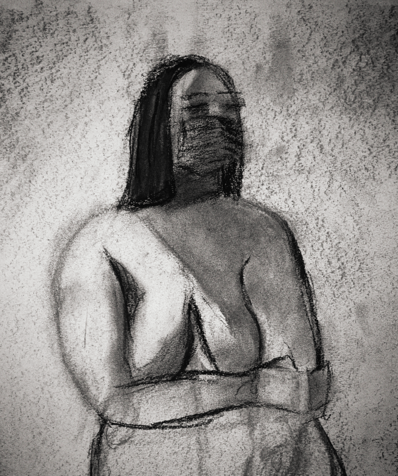 charcoal figure drawing